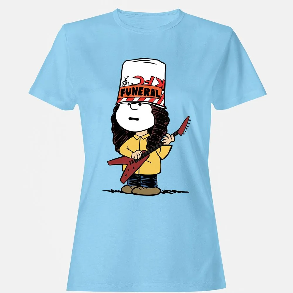 Women's T-Shirt - QH7PCTP9 - Light Blue - 8