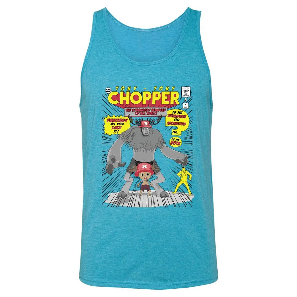 Unisex Jersey Tank - VAN9VFHJ - Aqua Triblend - 3