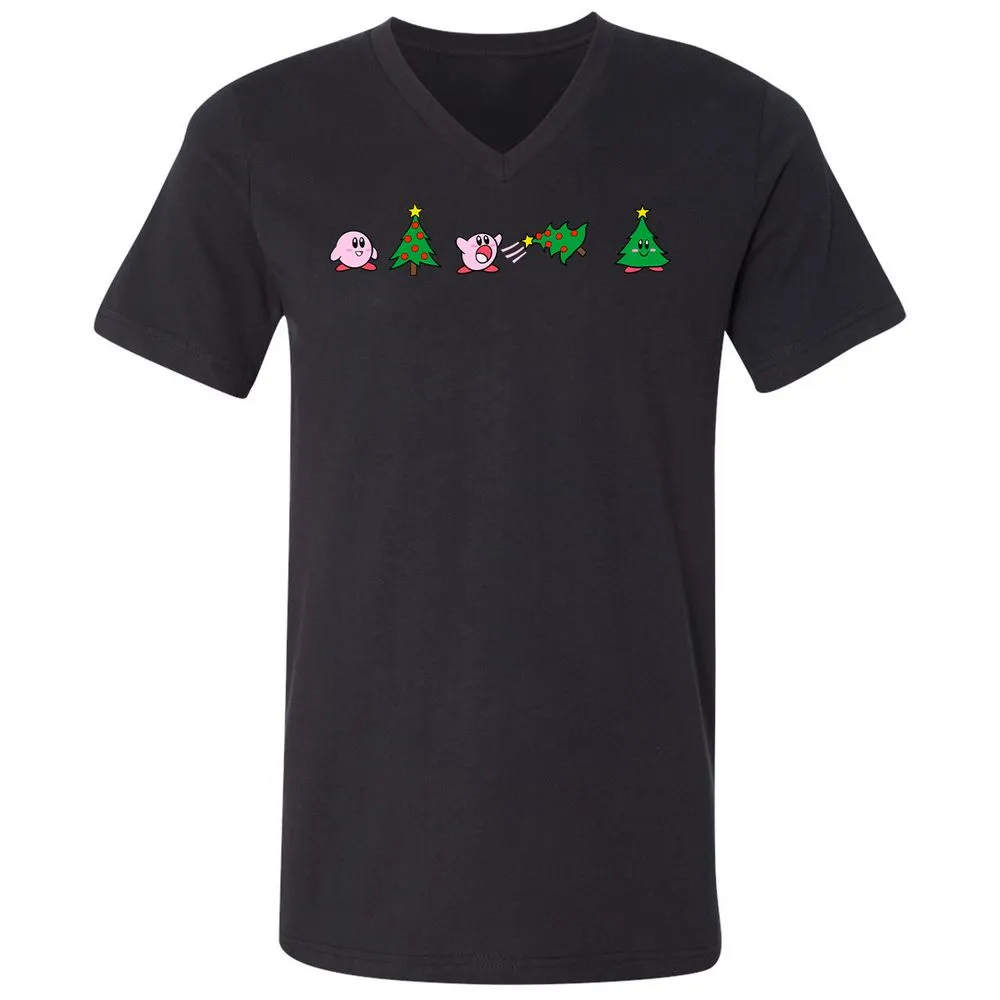 Unisex V-Neck T-Shirt - 2XNGVC66 - Black - 16