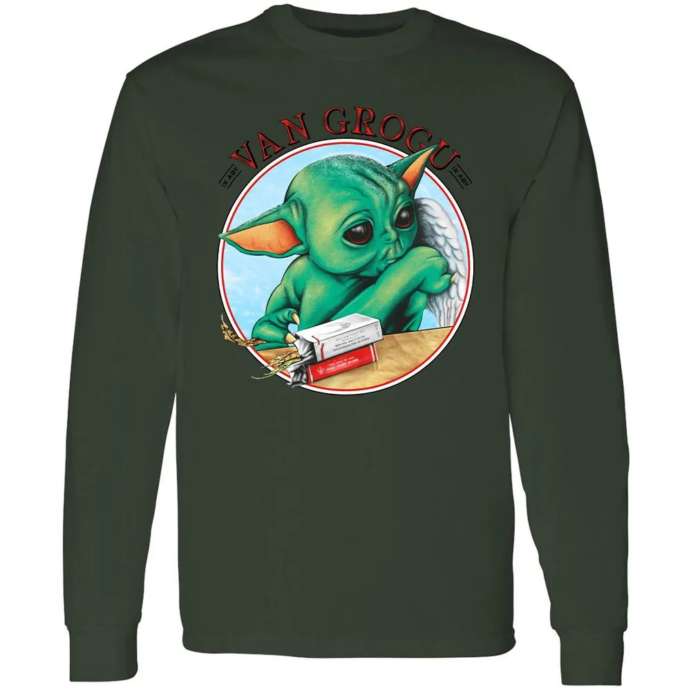 Long Sleeve T-Shirt - BPHC4QAG - Forest Green - 8