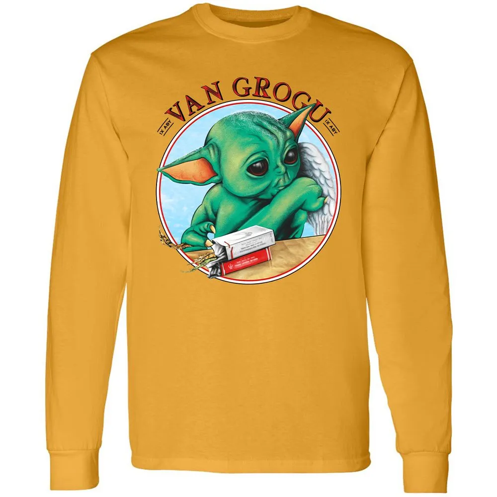 Long Sleeve T-Shirt - BPHC4QAG - Gold - 9