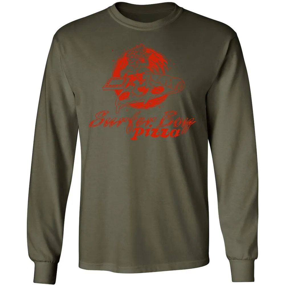Long Sleeve T-Shirt - 4MJ1AMHE - Military Green - 7
