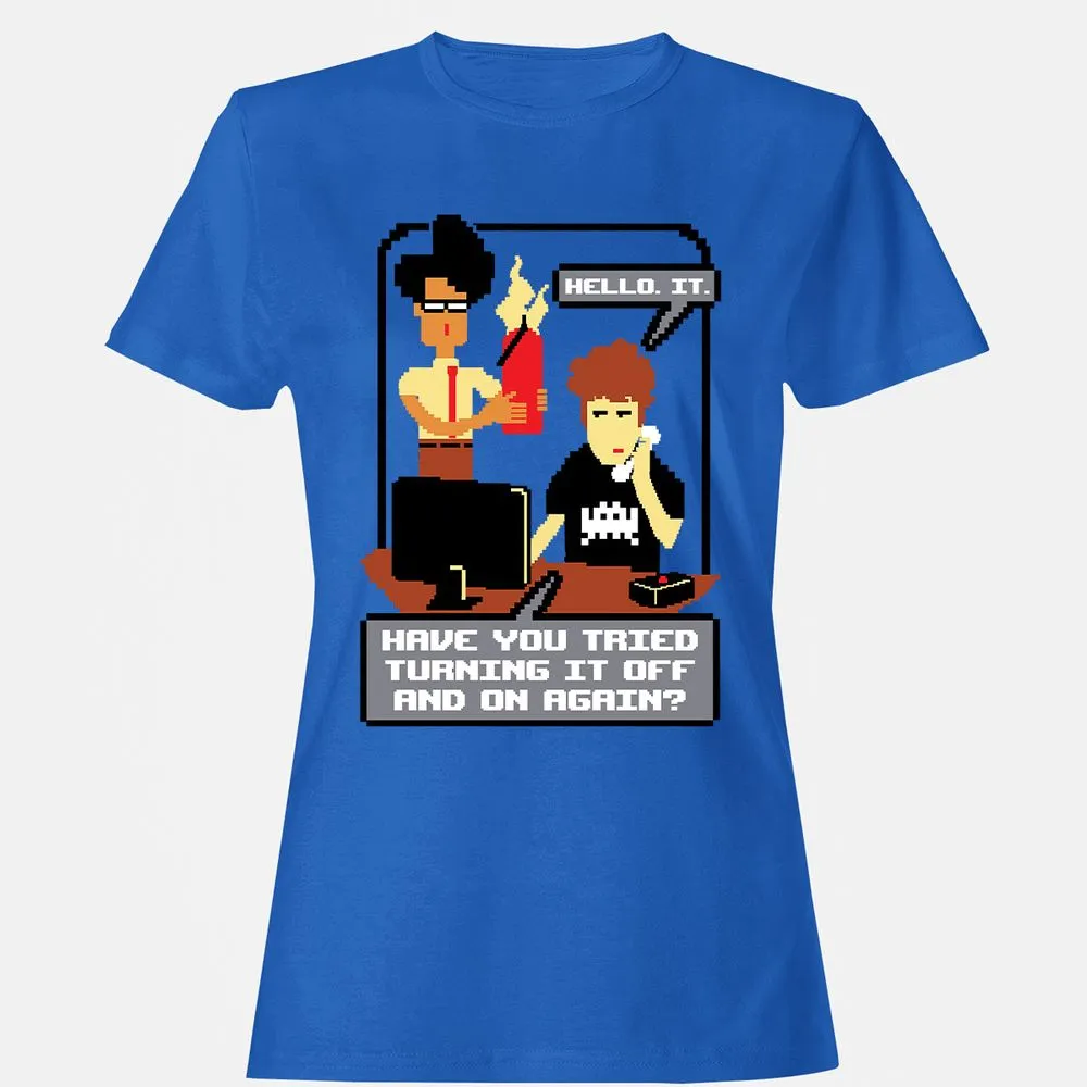 Women's T-Shirt - H9ZNEF2Z - Royal - 14