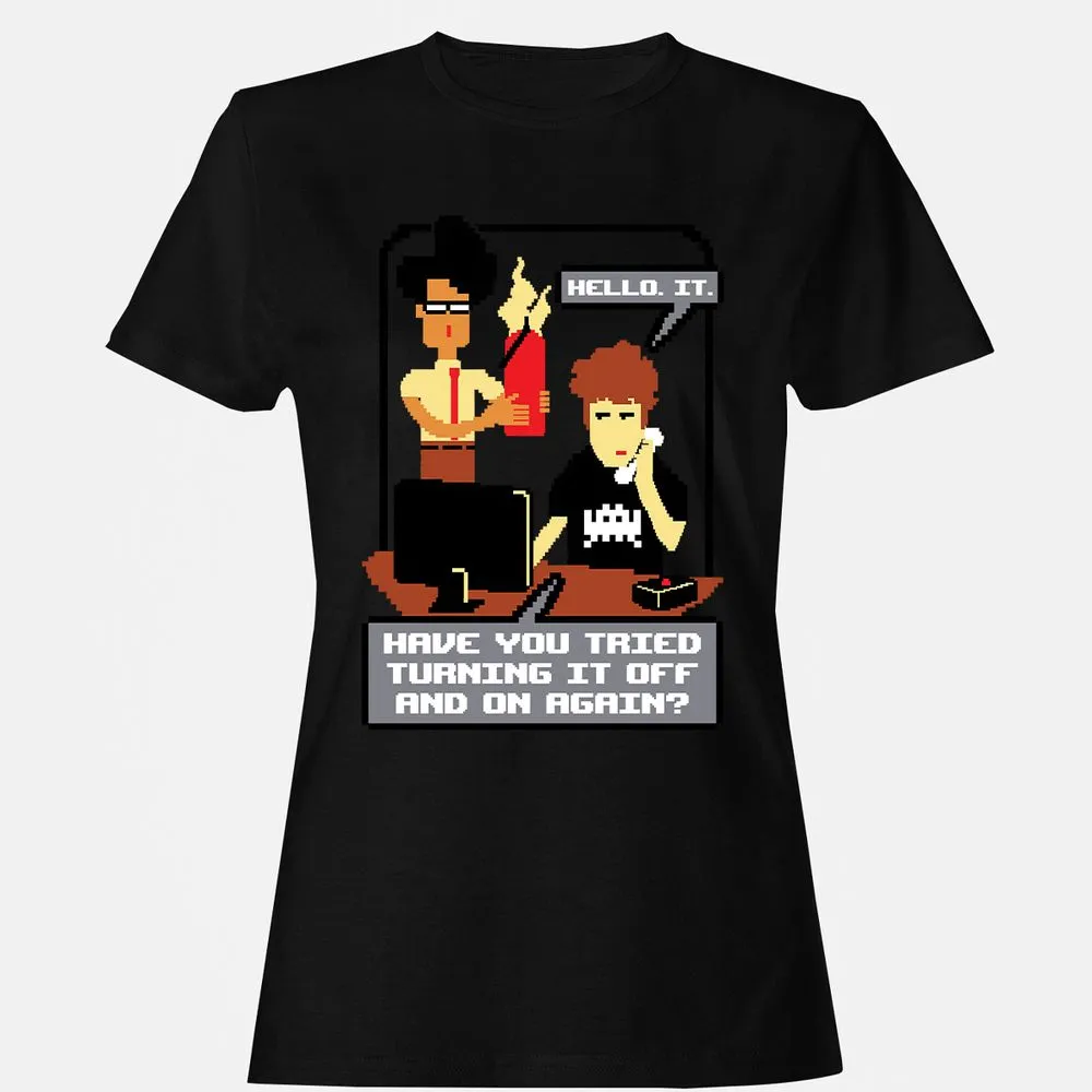 Women's T-Shirt - H9ZNEF2Z - Black - 16