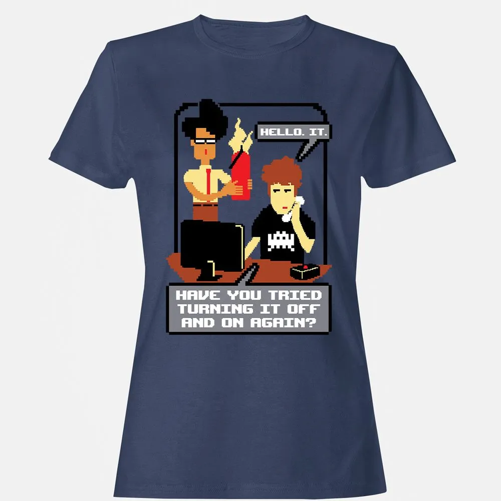 Women's T-Shirt - H9ZNEF2Z - Navy - 10
