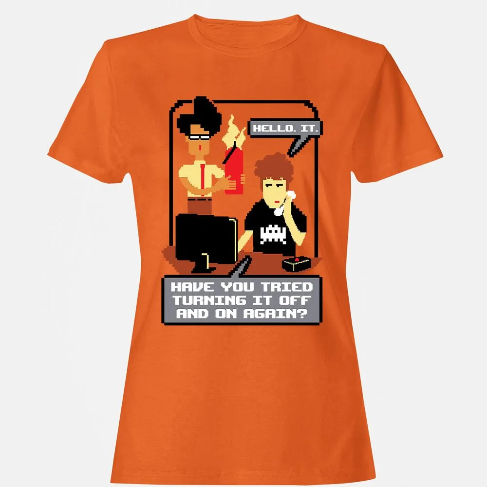 Women's T-Shirt - H9ZNEF2Z - Orange - 11