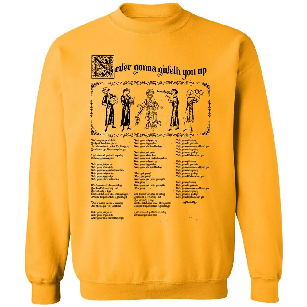 Classic Unisex Sweatshirt - W933CUSP - Gold - 11