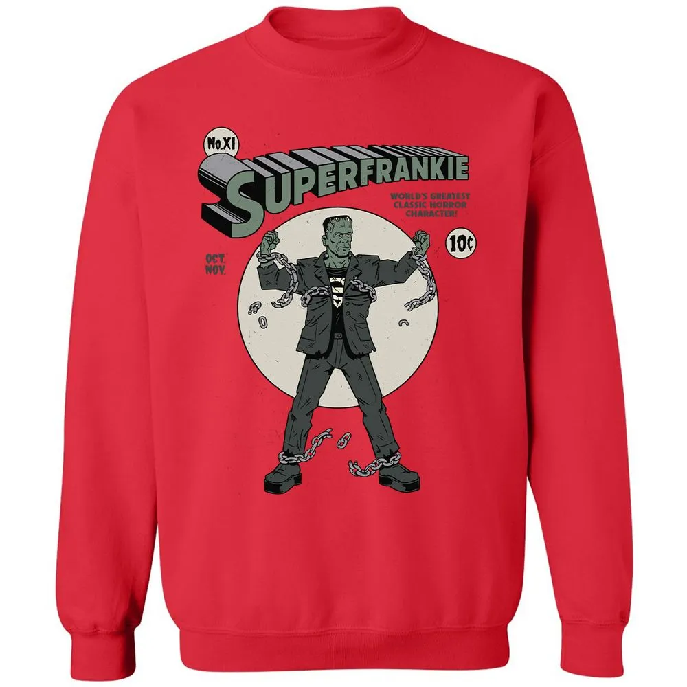 Classic Unisex Sweatshirt - 6KNAEJYZ - Red - 5