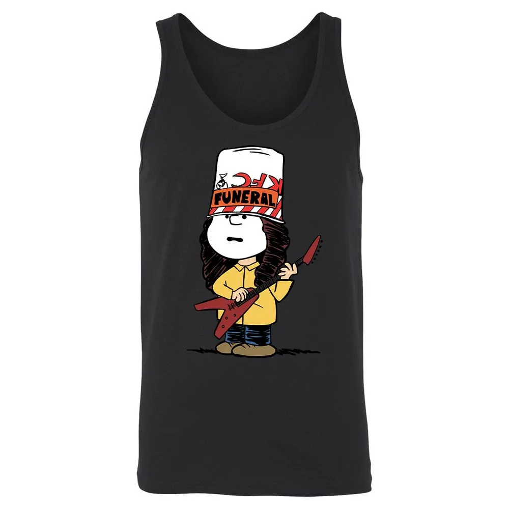Unisex Jersey Tank - PKR7P895 - Black - 14