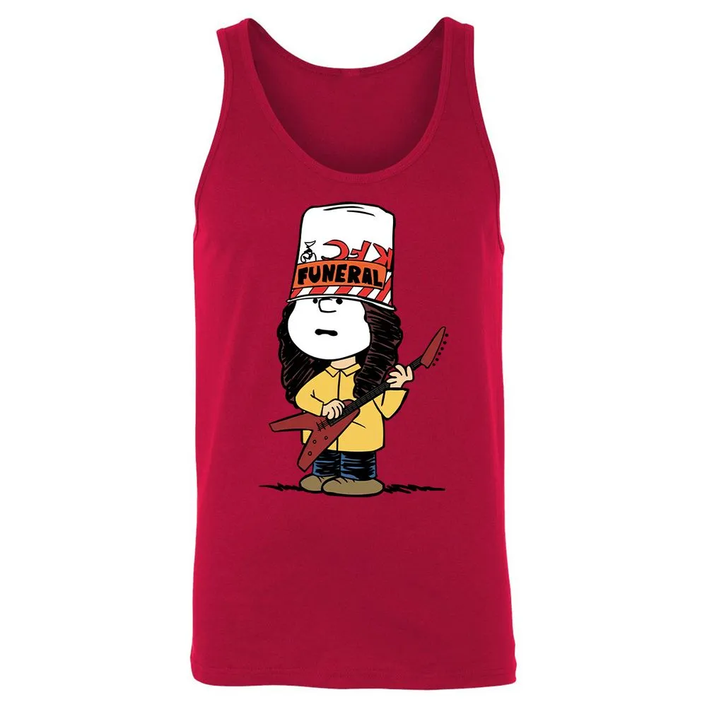 Unisex Jersey Tank - PKR7P895 - Red - 11