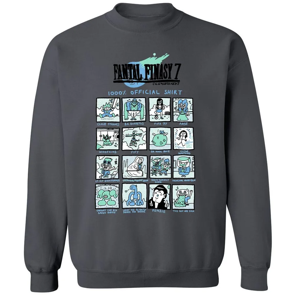 Classic Unisex Sweatshirt - AA8WBHCN - Charcoal - 7