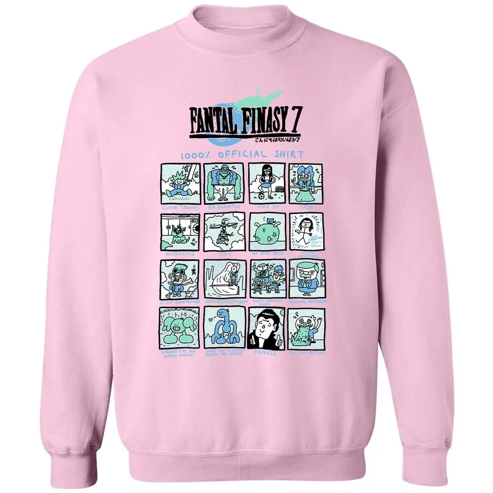Classic Unisex Sweatshirt - AA8WBHCN - Light Pink - 3