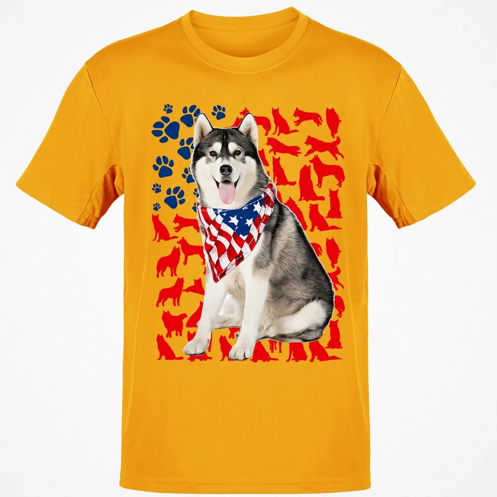 Classic Unisex T-Shirt - L12NK77Y - Gold - 4