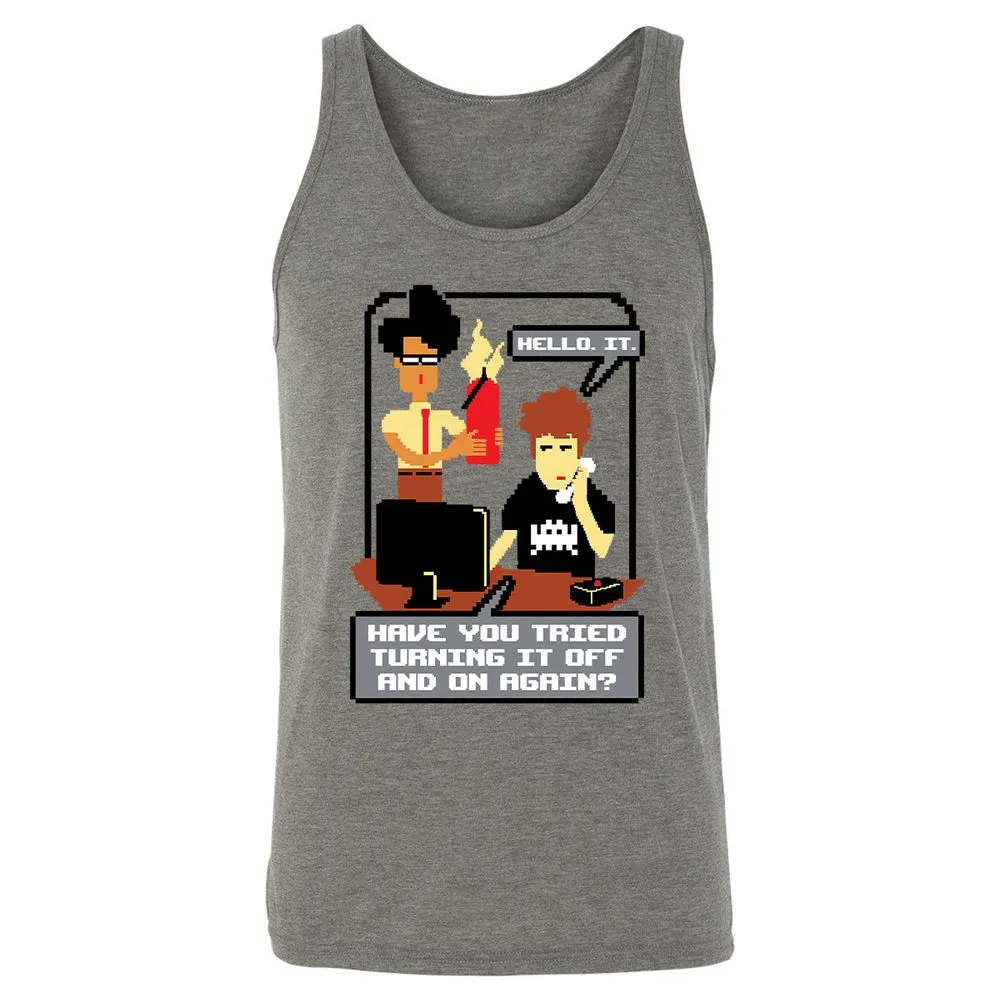Unisex Jersey Tank - 1PW7NQ77 - Grey Triblend - 2
