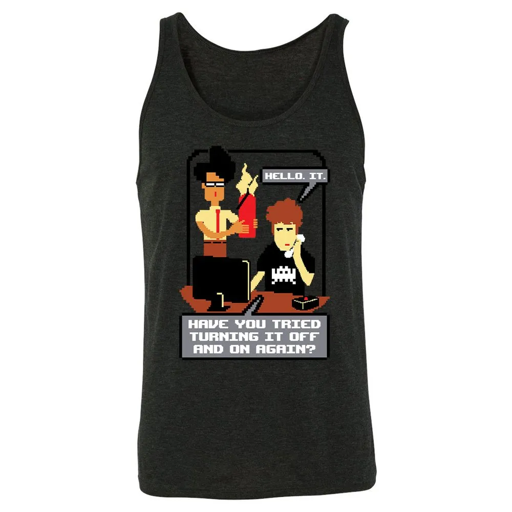 Unisex Jersey Tank - 1PW7NQ77 - Charcoal Black Triblend - 5