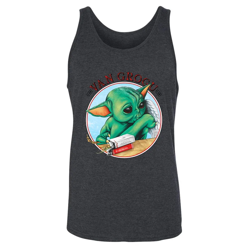 Unisex Jersey Tank - R7GKPKR4 - Dark Grey Heather - 6