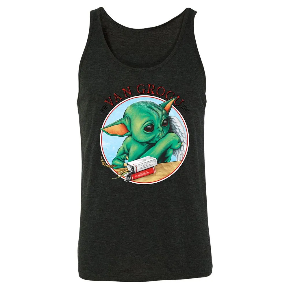 Unisex Jersey Tank - R7GKPKR4 - Charcoal Black Triblend - 5