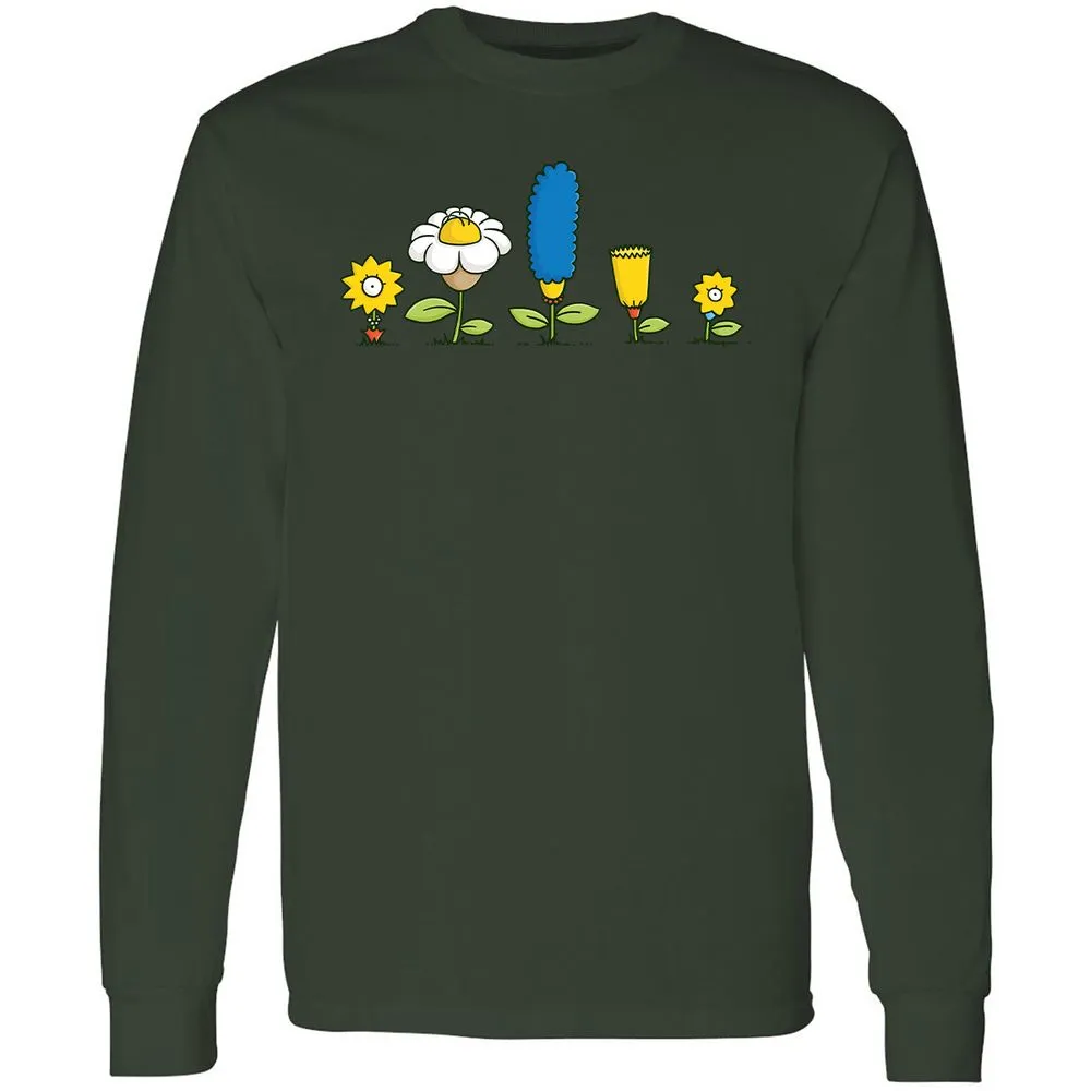 Long Sleeve T-Shirt - DLC9KBVX - Forest Green - 8
