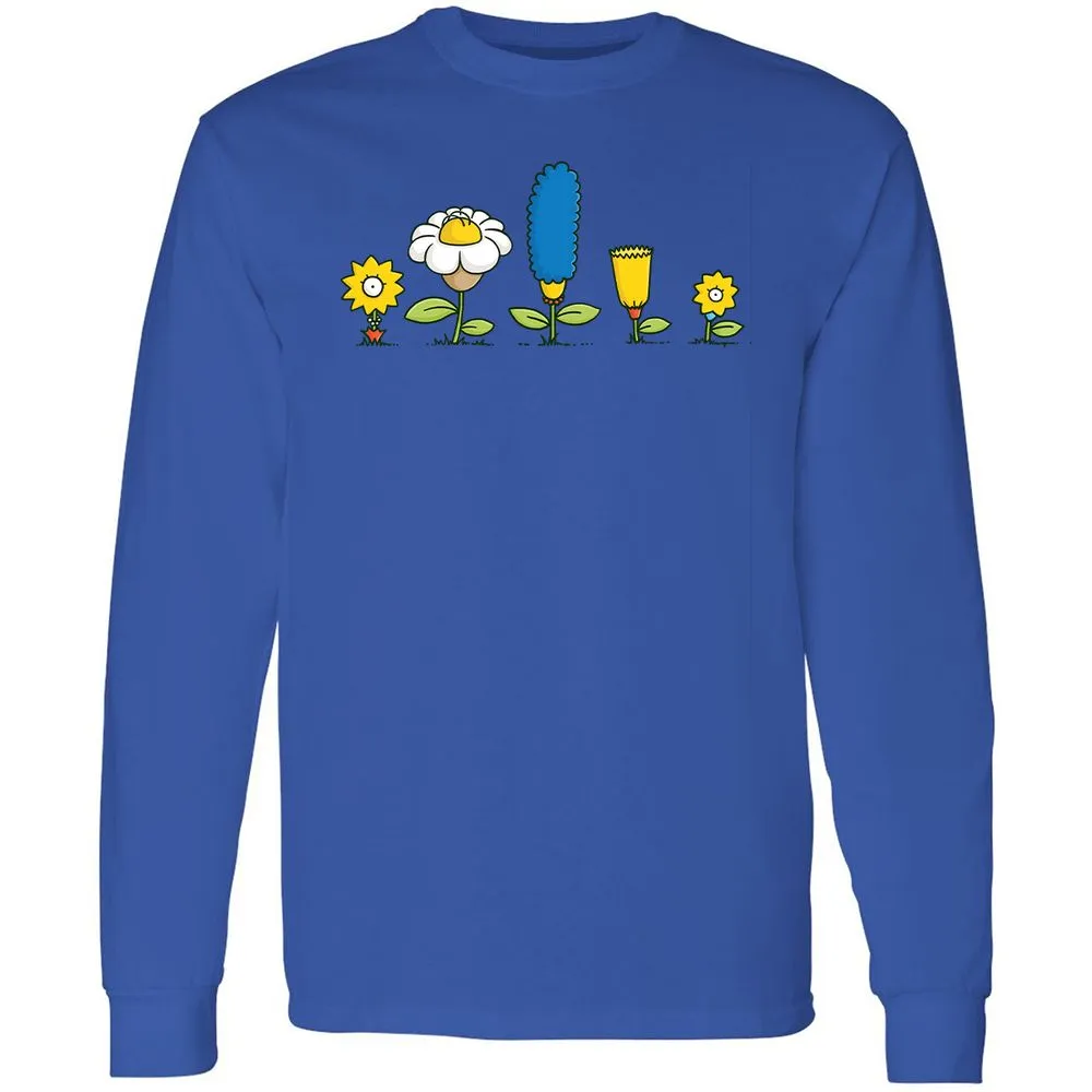 Long Sleeve T-Shirt - DLC9KBVX - Royal - 4