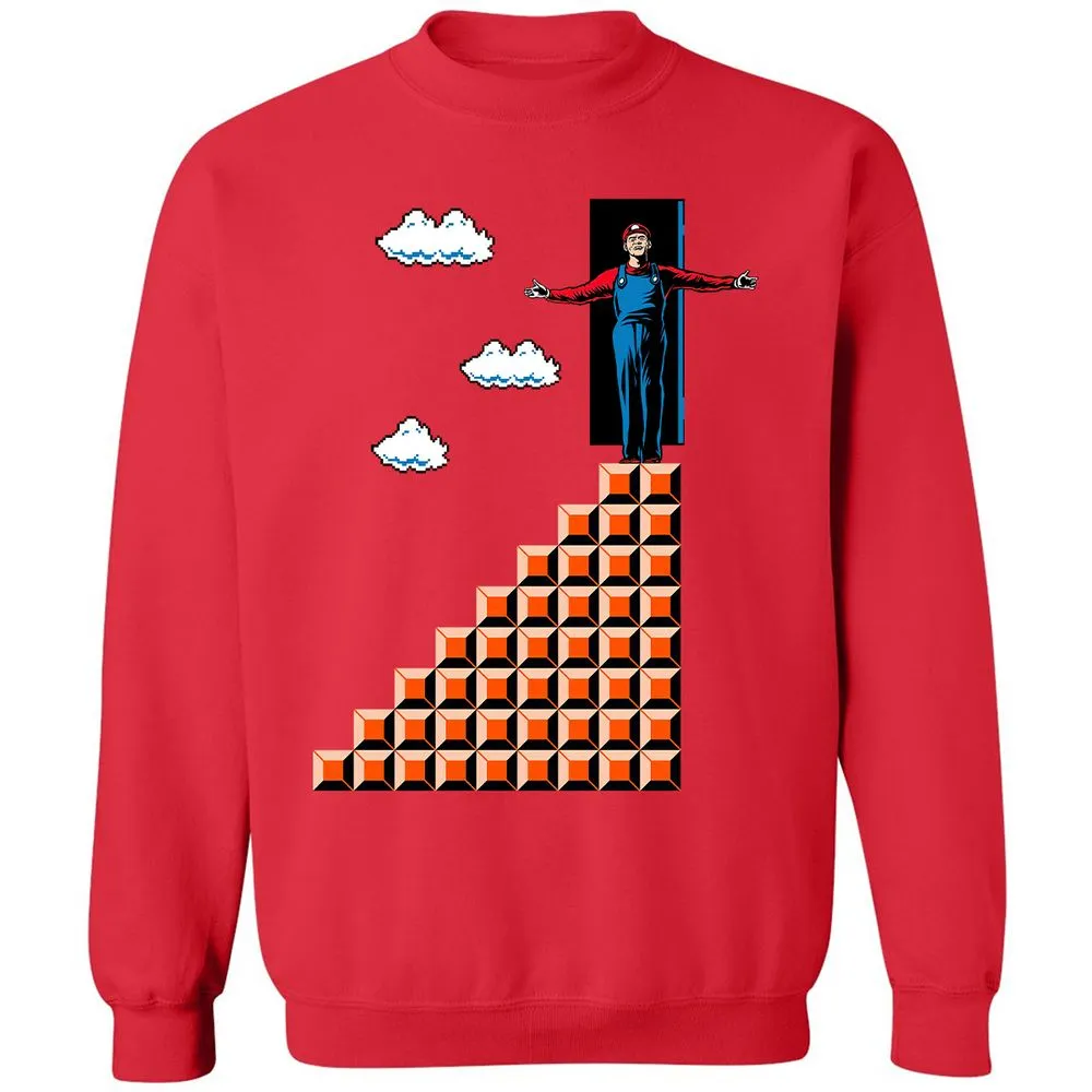 Classic Unisex Sweatshirt - CSVGJDRW - Red - 5
