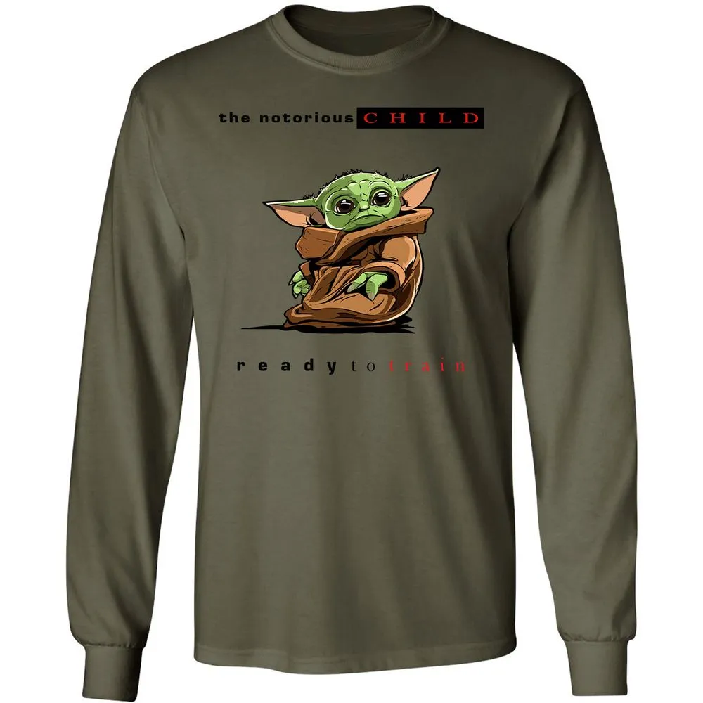 Long Sleeve T-Shirt - WJ7QTNNC - Military Green - 7
