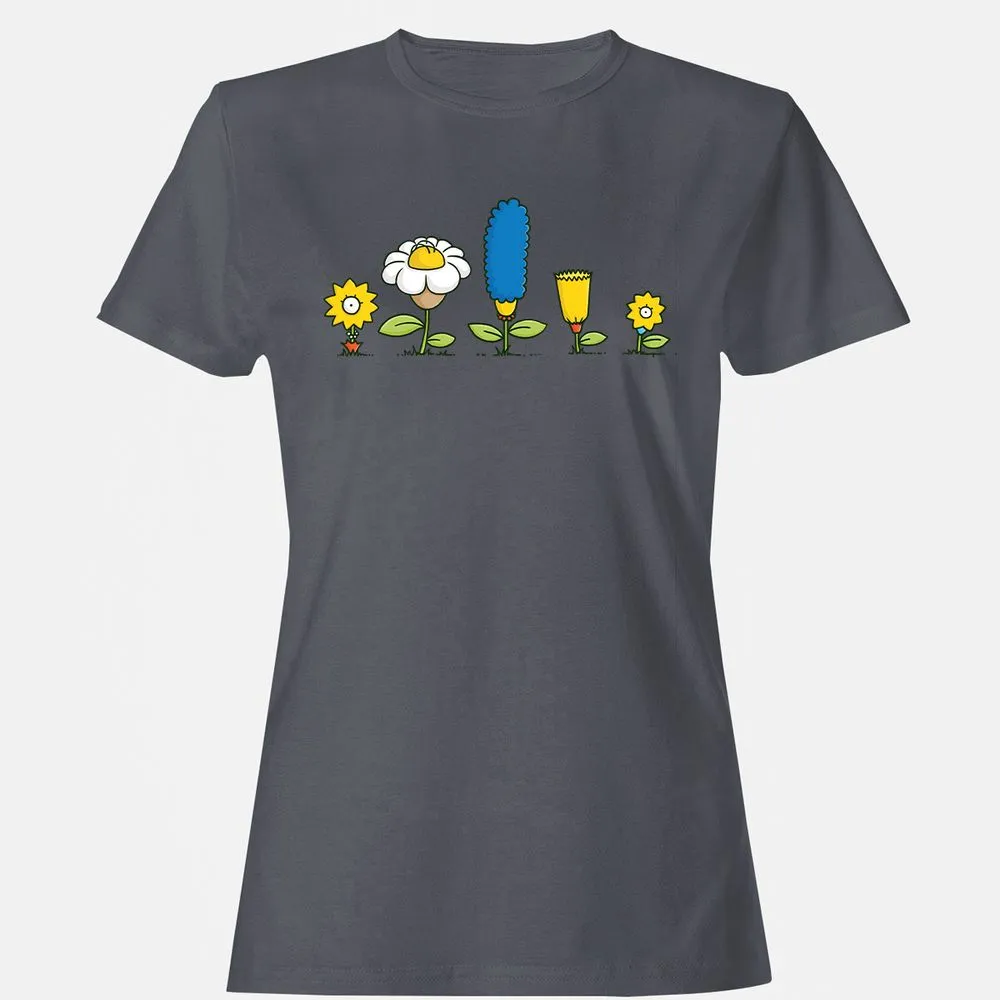 Women's T-Shirt - 9JWUSUUU - Dark Heather - 5