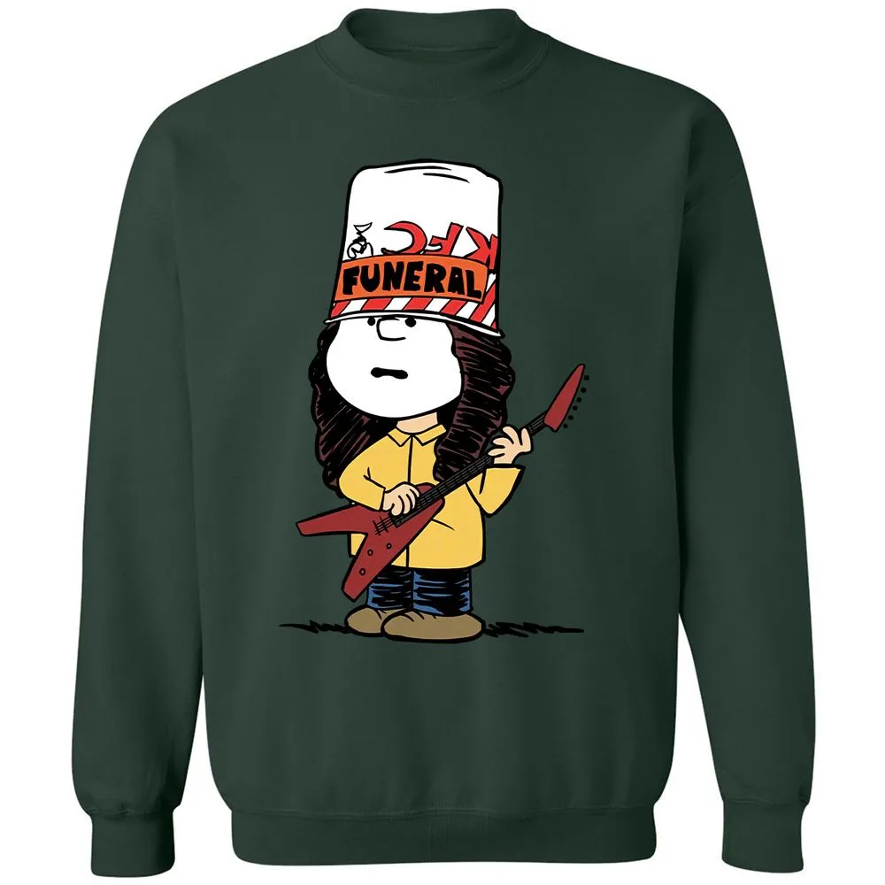 Classic Unisex Sweatshirt - JVL832K9 - Forest Green - 4