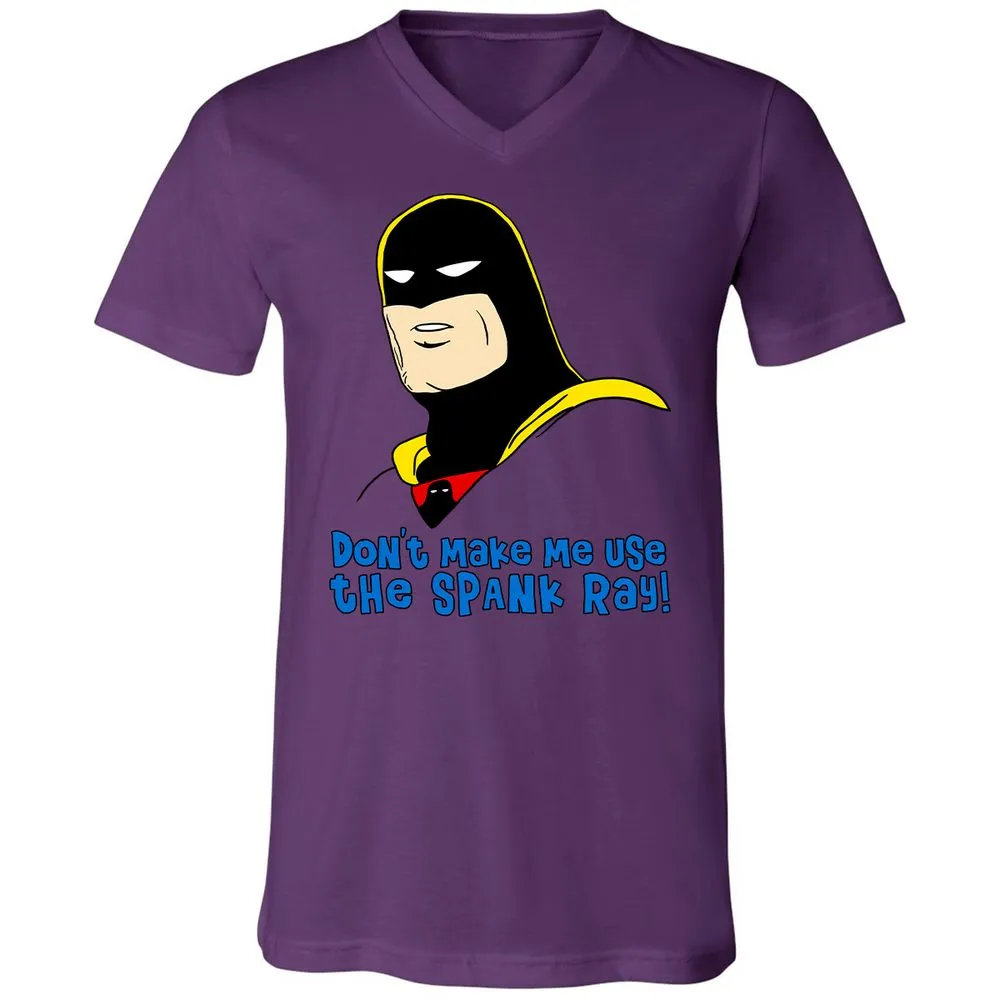 Unisex V-Neck T-Shirt - 627JNRCQ - Team Purple - 2