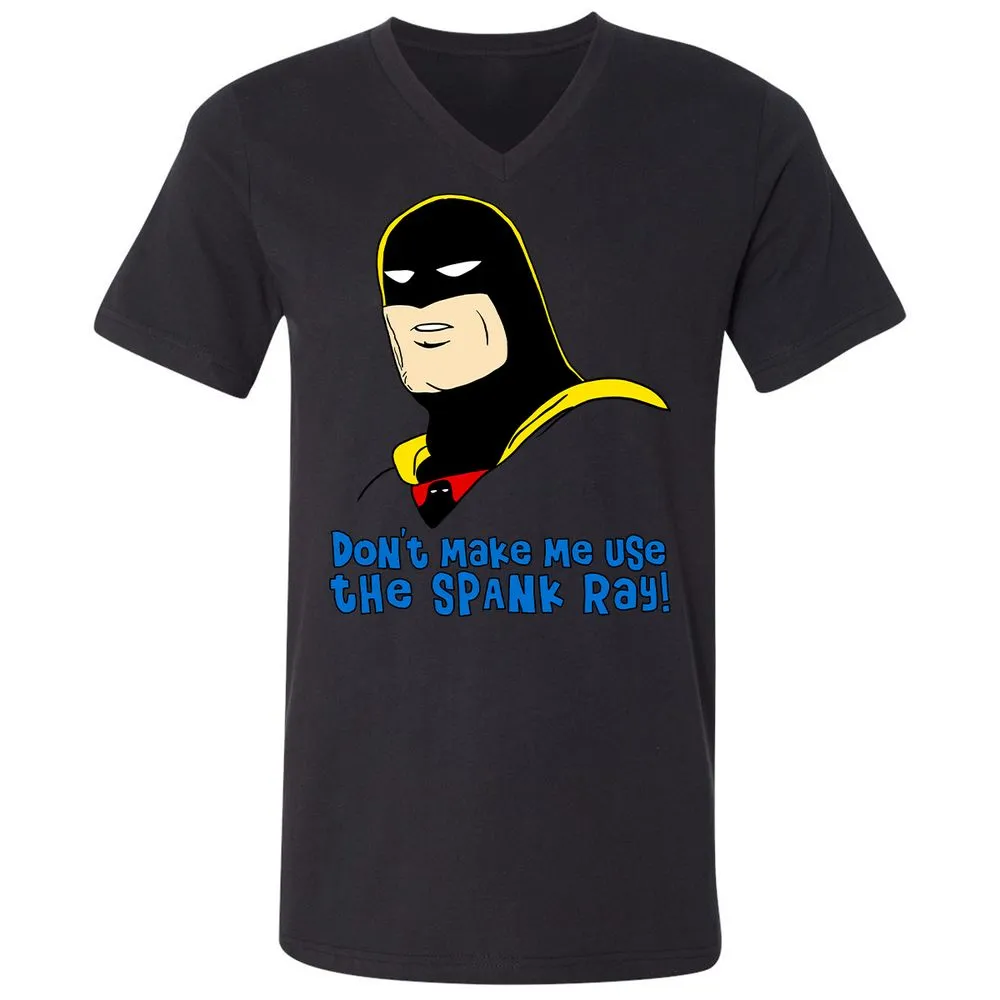 Unisex V-Neck T-Shirt - 627JNRCQ - Black - 16