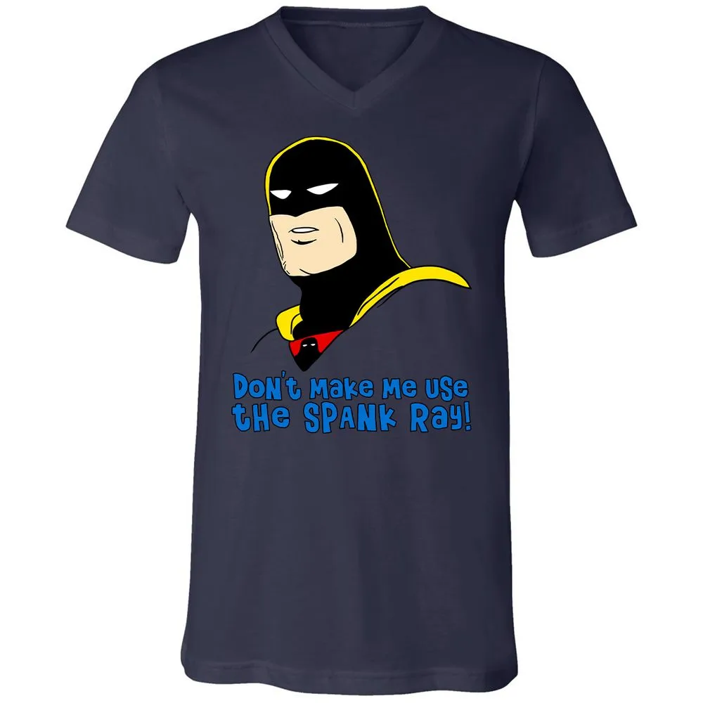 Unisex V-Neck T-Shirt - 627JNRCQ - Navy - 9