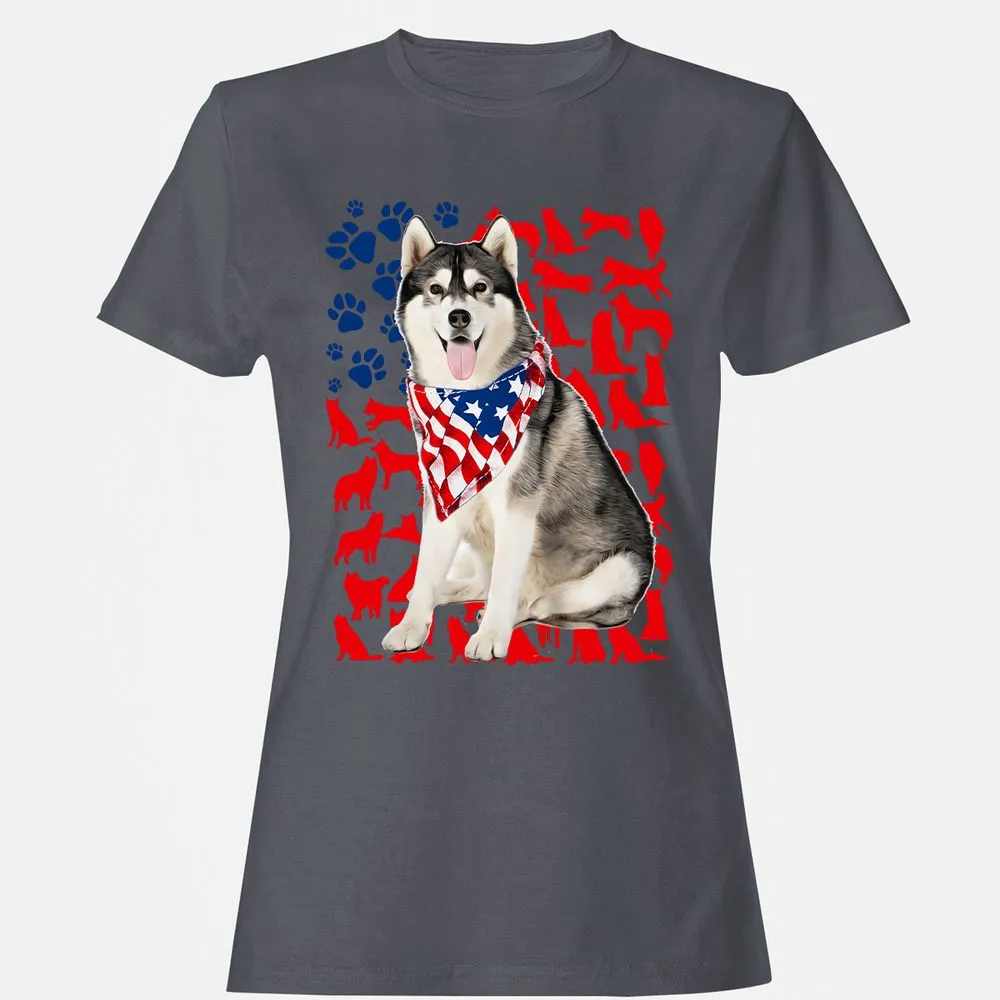 Women's T-Shirt - F6BKQ3DD - Dark Heather - 5