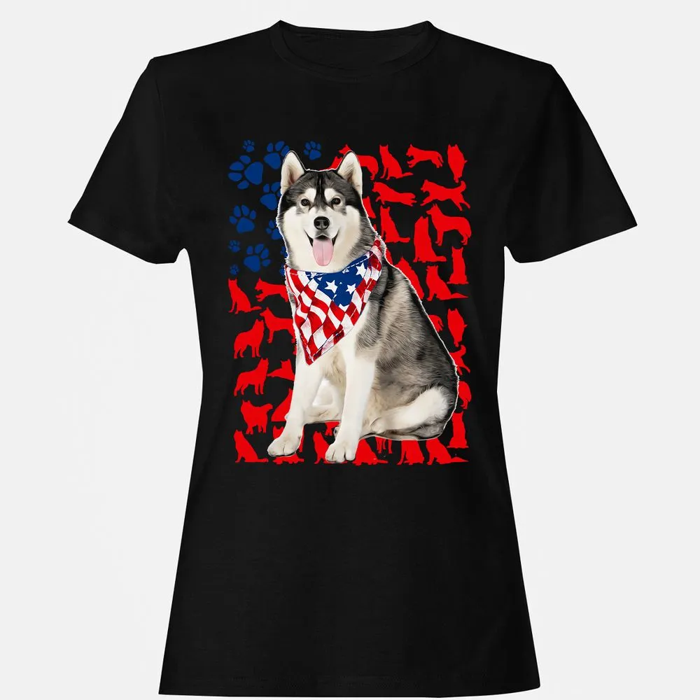 Women's T-Shirt - F6BKQ3DD - Black - 16