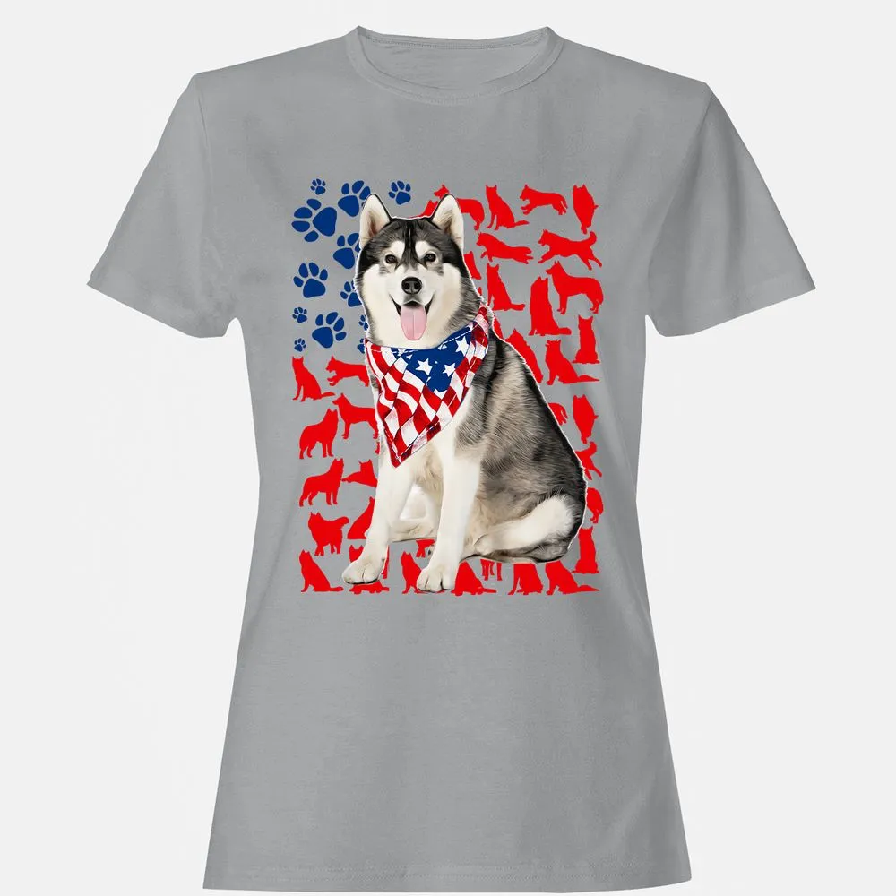 Women's T-Shirt - F6BKQ3DD - Sport Grey - 15
