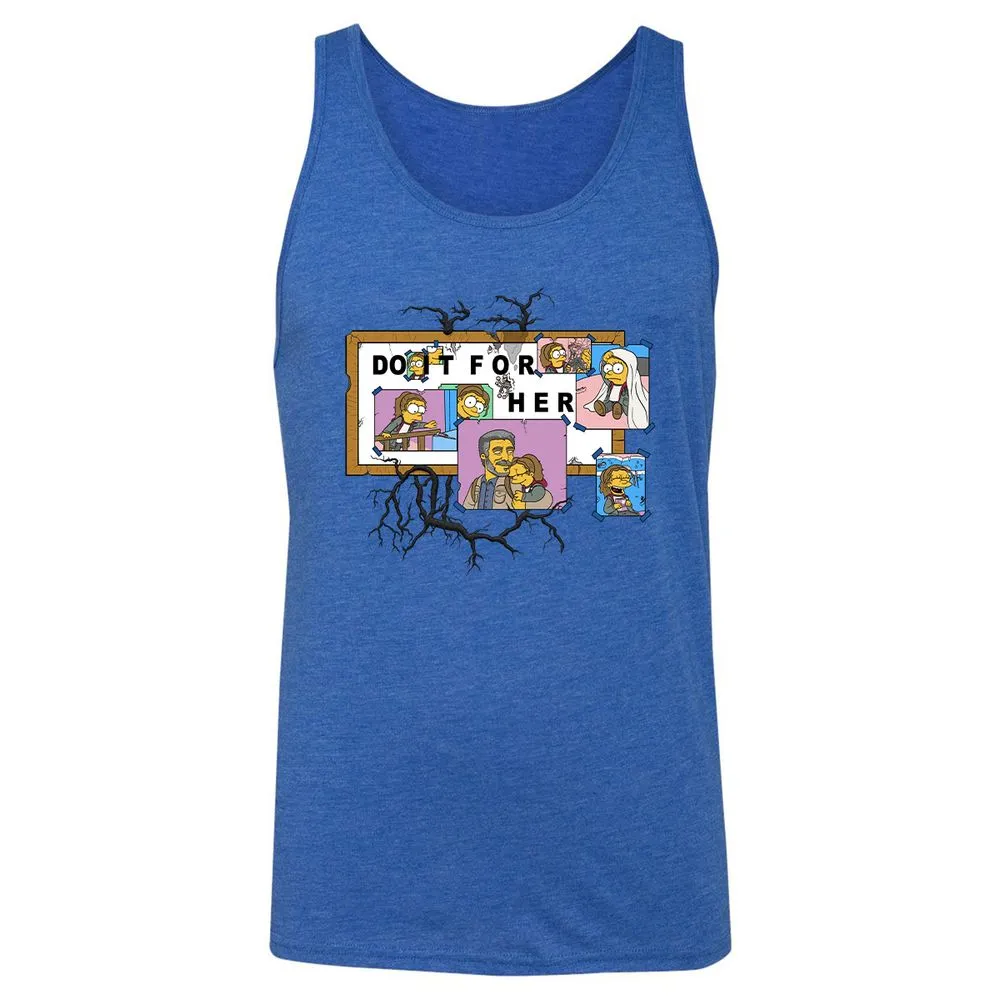 Unisex Jersey Tank - G55RDMD3 - True Royal Triblend - 12