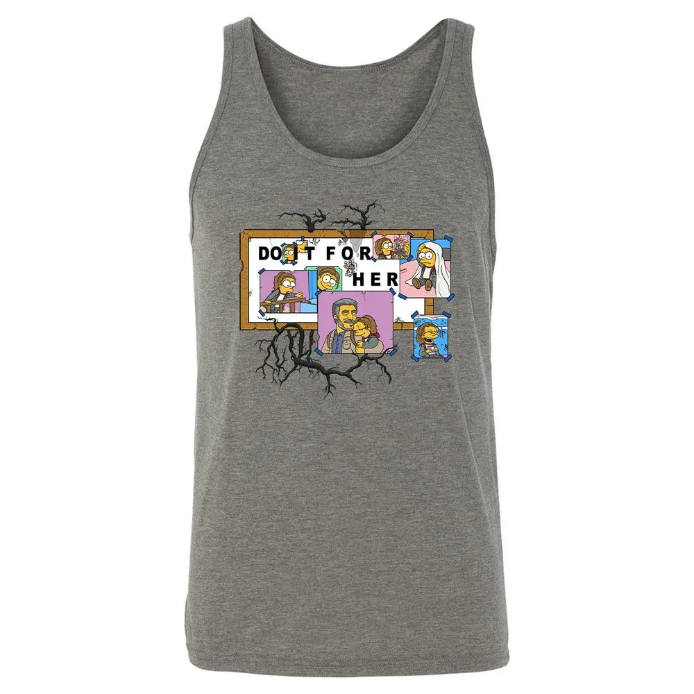 Unisex Jersey Tank - G55RDMD3 - Grey Triblend - 2