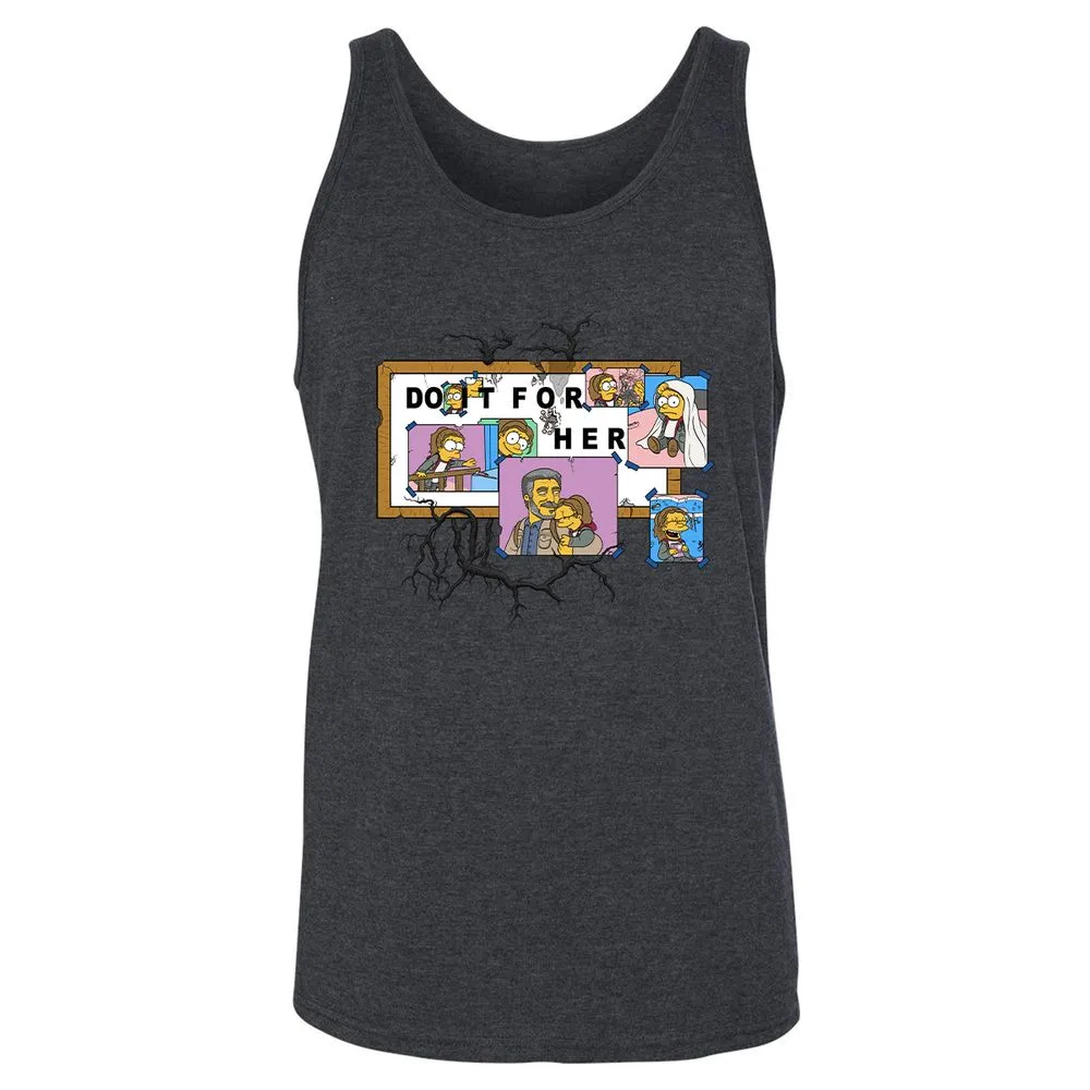 Unisex Jersey Tank - G55RDMD3 - Dark Grey Heather - 6