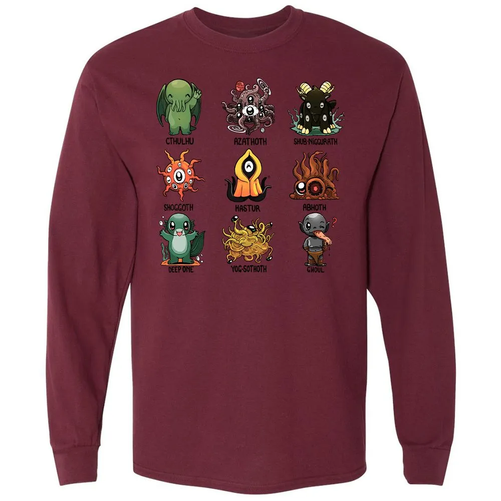 Long Sleeve T-Shirt - 92PEZNPW - Maroon - 11