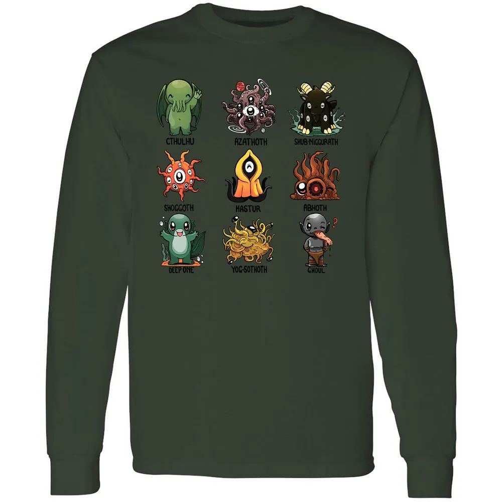 Long Sleeve T-Shirt - 92PEZNPW - Forest Green - 8