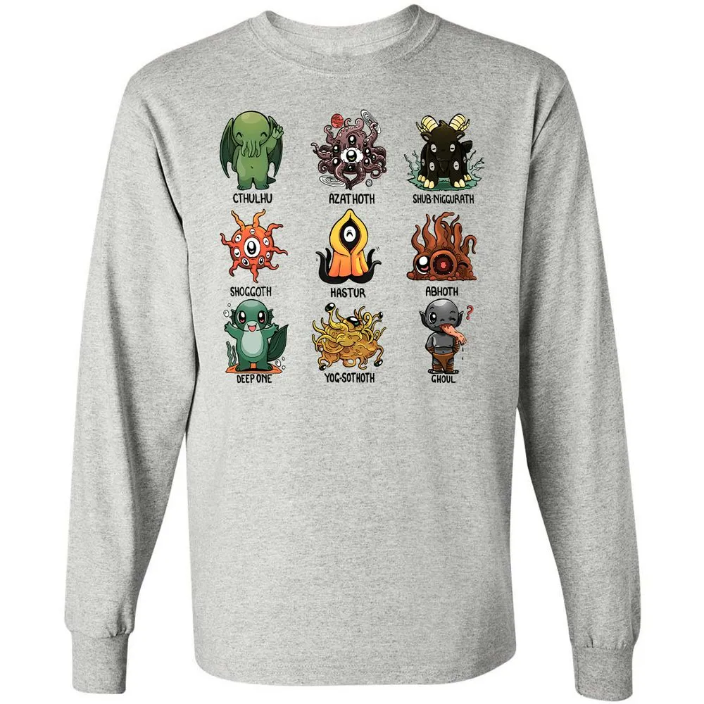 Long Sleeve T-Shirt - 92PEZNPW - Ash - 5