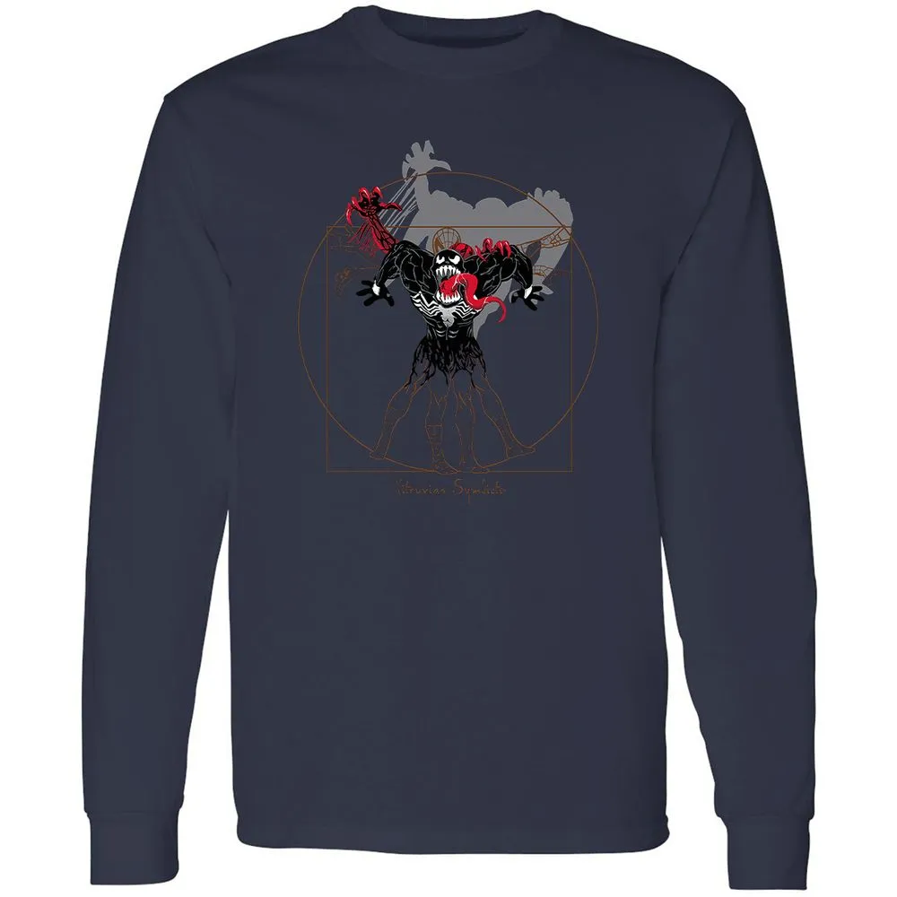 Long Sleeve T-Shirt - 57MBPEFU - Navy - 12