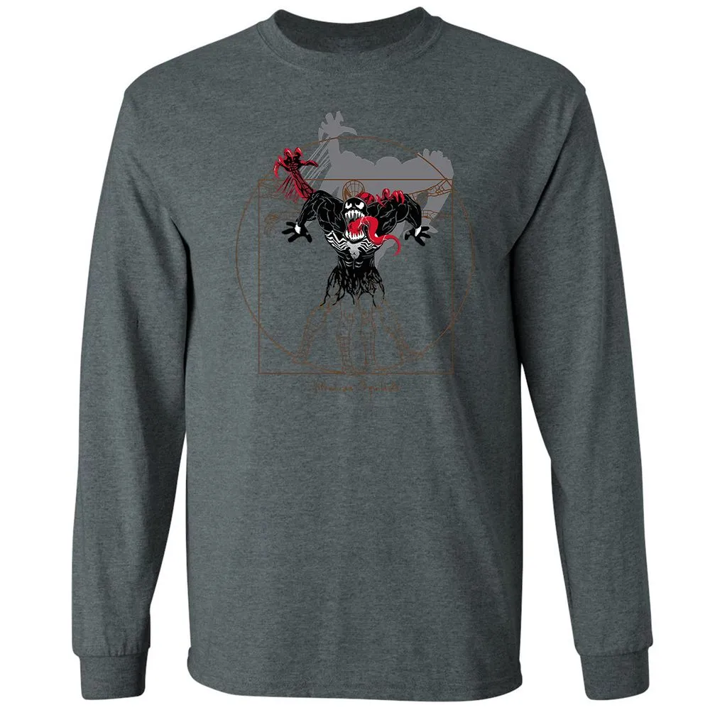 Long Sleeve T-Shirt - 57MBPEFU - Dark Heather - 15