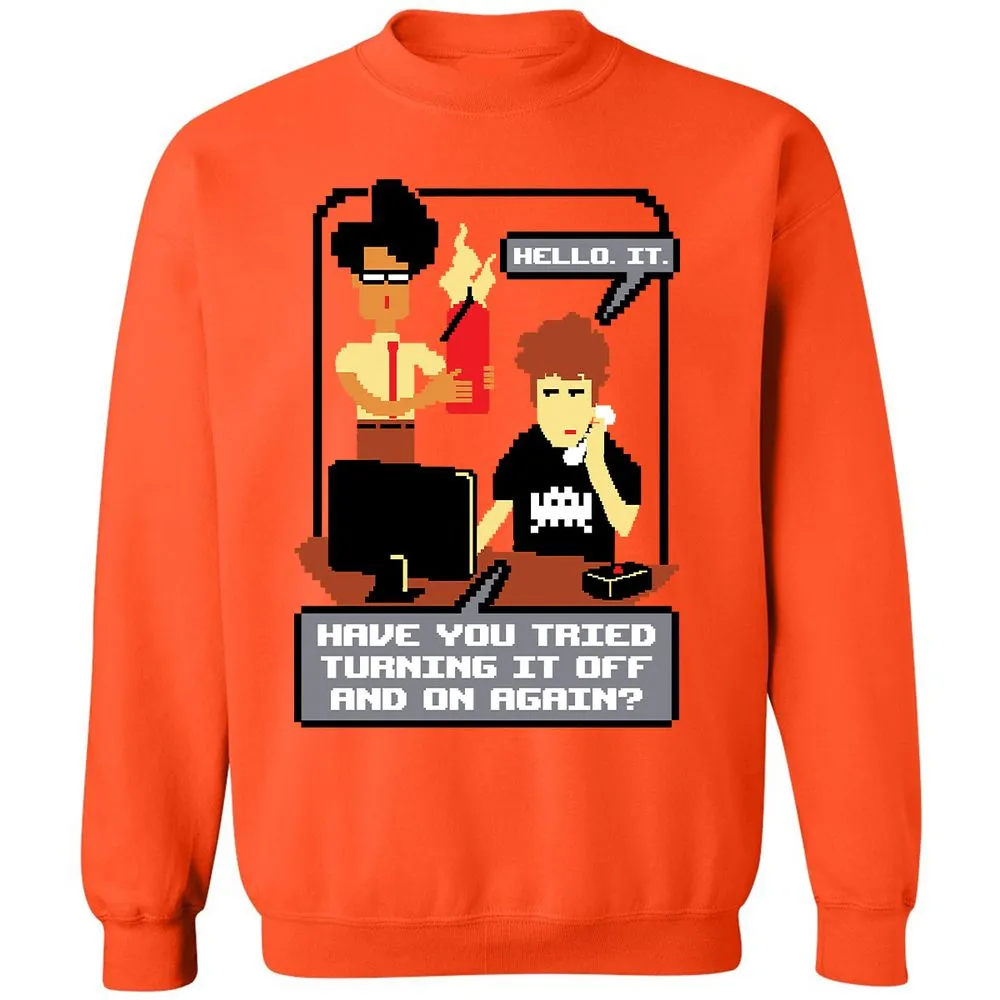 Classic Unisex Sweatshirt - X3BV85E5 - Orange - 10