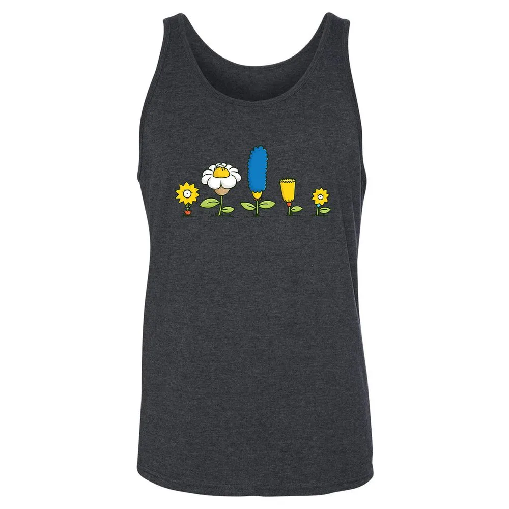 Unisex Jersey Tank - GTDTPVLX - Dark Grey Heather - 6