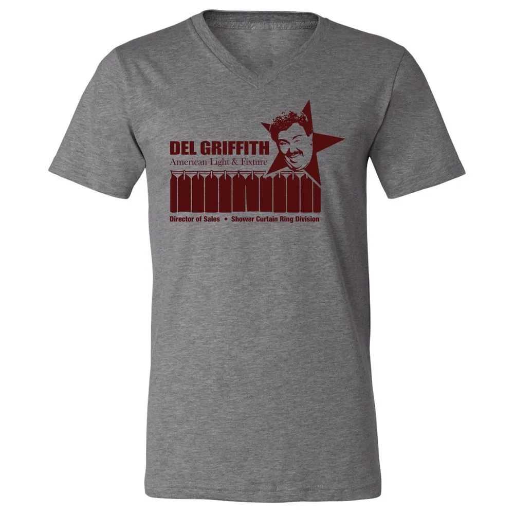 Unisex V-Neck T-Shirt - P96A8FZD - Deep Heather - 13