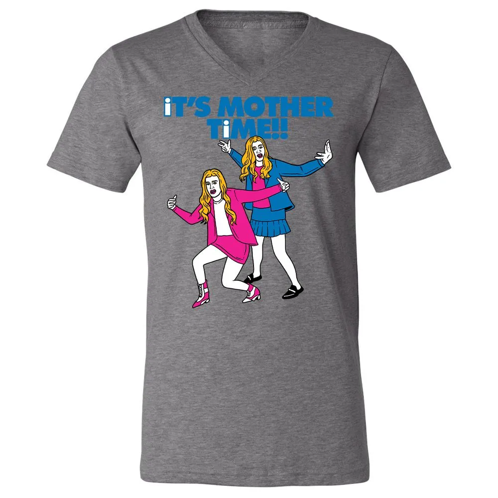 Unisex V-Neck T-Shirt - C9XBNTSV - Deep Heather - 13