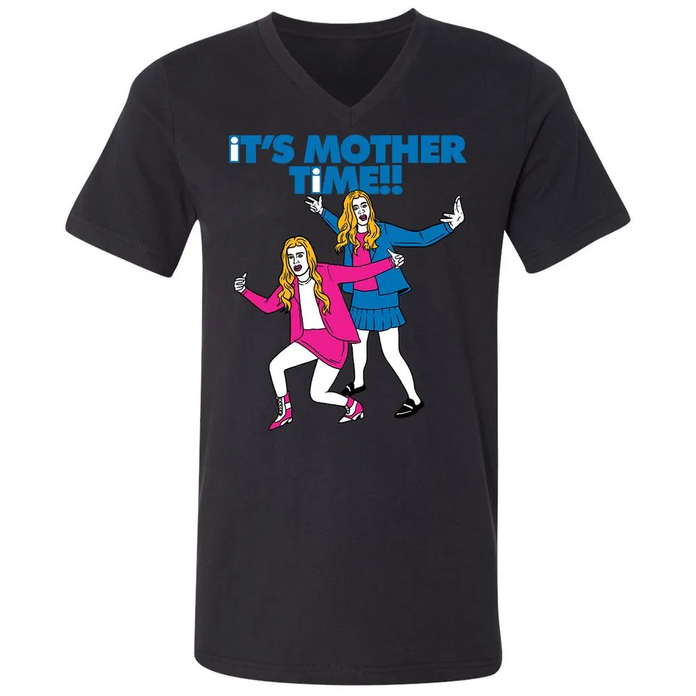 Unisex V-Neck T-Shirt - C9XBNTSV - Black - 16