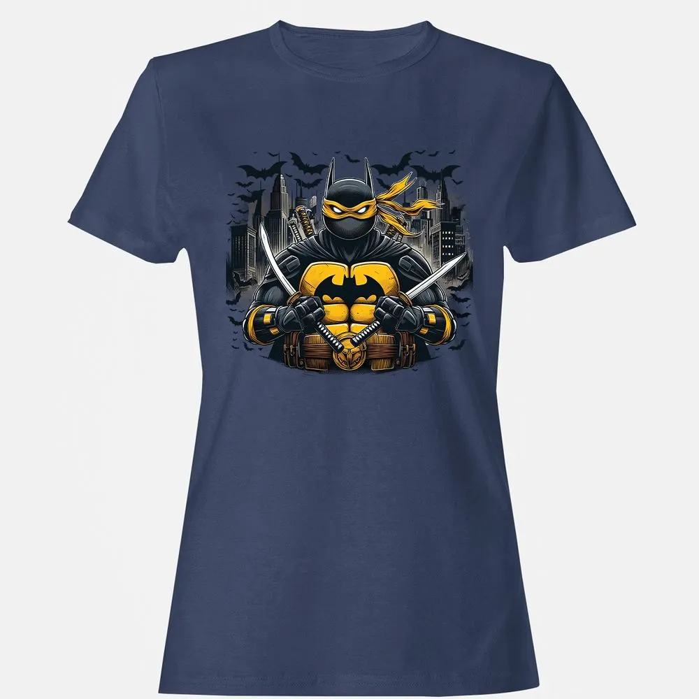Women's T-Shirt - 9D3DSGEQ - Navy - 10