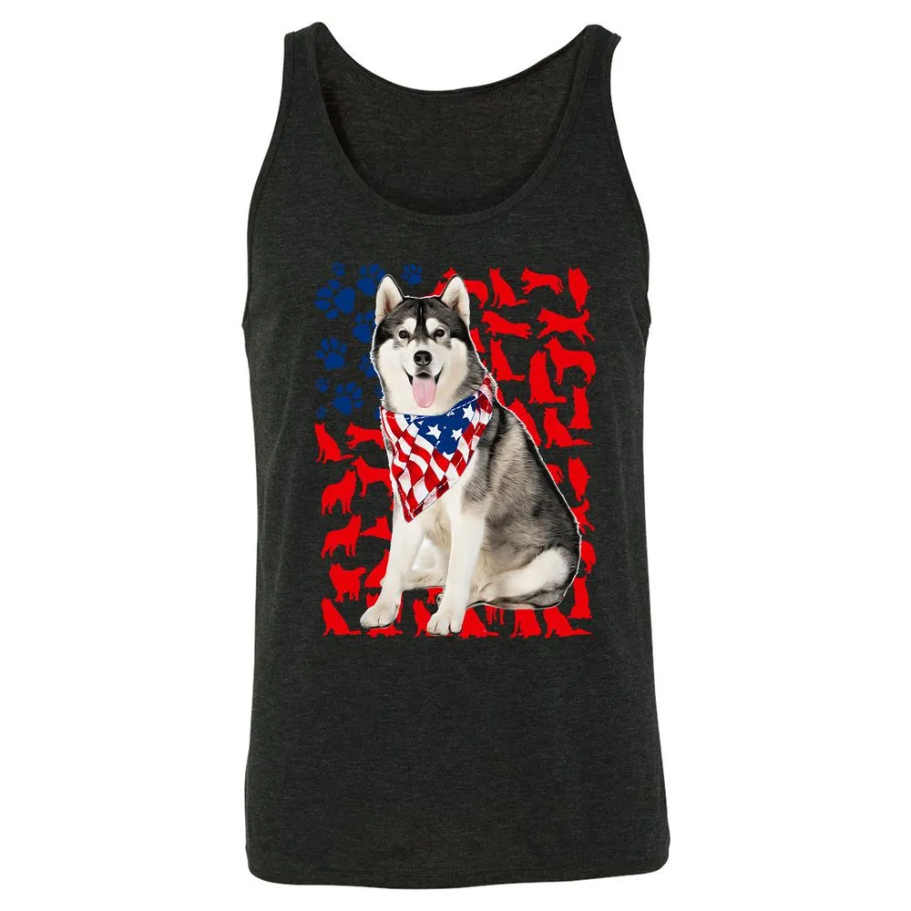 Unisex Jersey Tank - 7FMXBCKW - Charcoal Black Triblend - 5