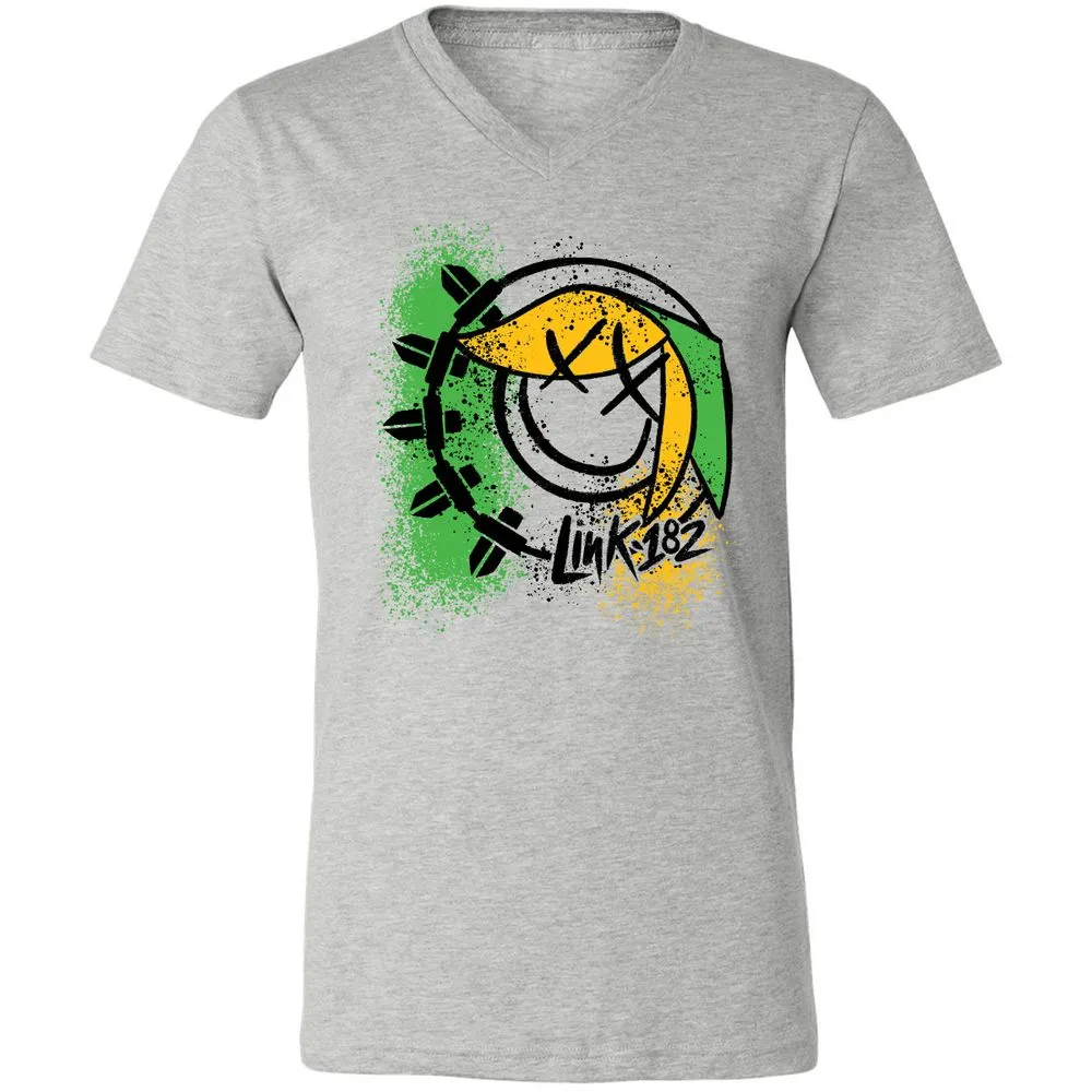 Unisex V-Neck T-Shirt - MLJNNR36 - Athletic Heather - 7