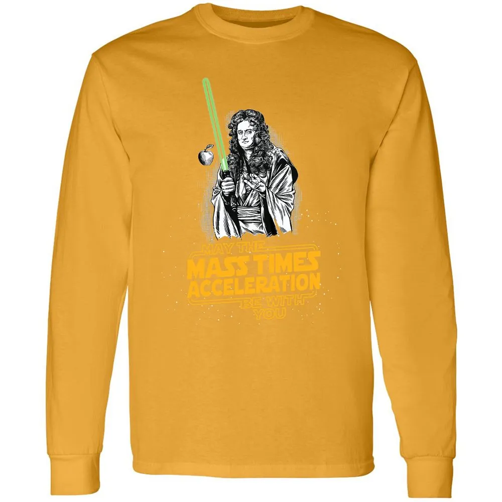 Long Sleeve T-Shirt - XQNGAD7V - Gold - 9